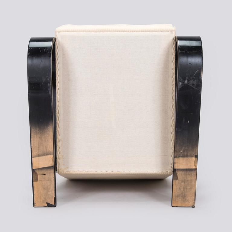 Alvar Aalto, fåtölj, "Tank chair" modell 400, Artek, 1970-tal.