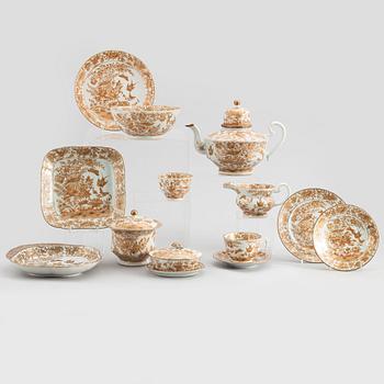 A 36-piece Canton tea service, Qing dynasty, second half of the 19th Century.