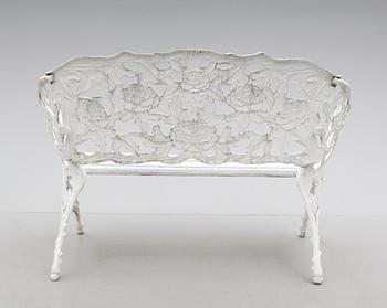 TRÄDGÅRDSSOFFA, aluminium, 1900-talets andra hälft.