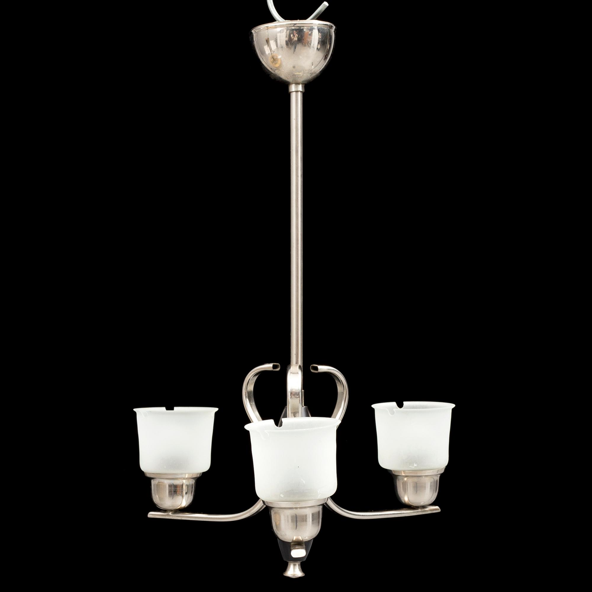 TAKLAMPA, Art Deco, 1930-tal. Höjd ca 60 cm.
