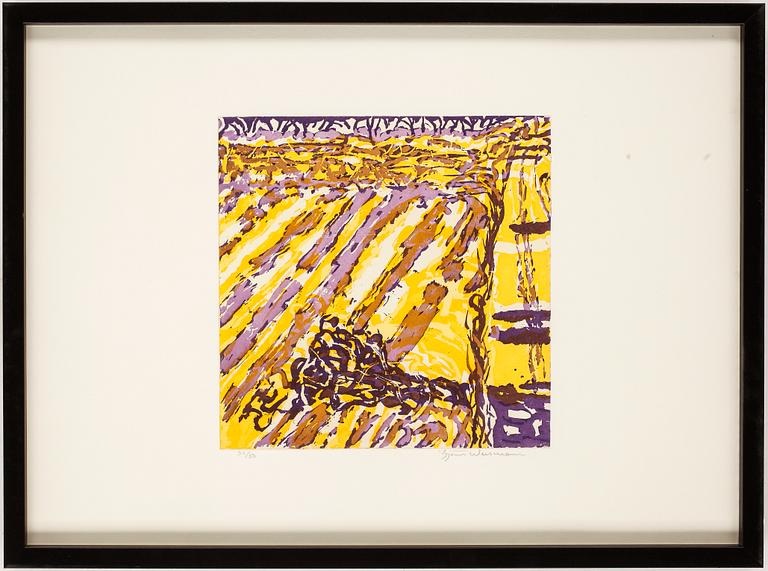 BJÖRN WESSMAN, etsning, signerad o numrerad 39/50.