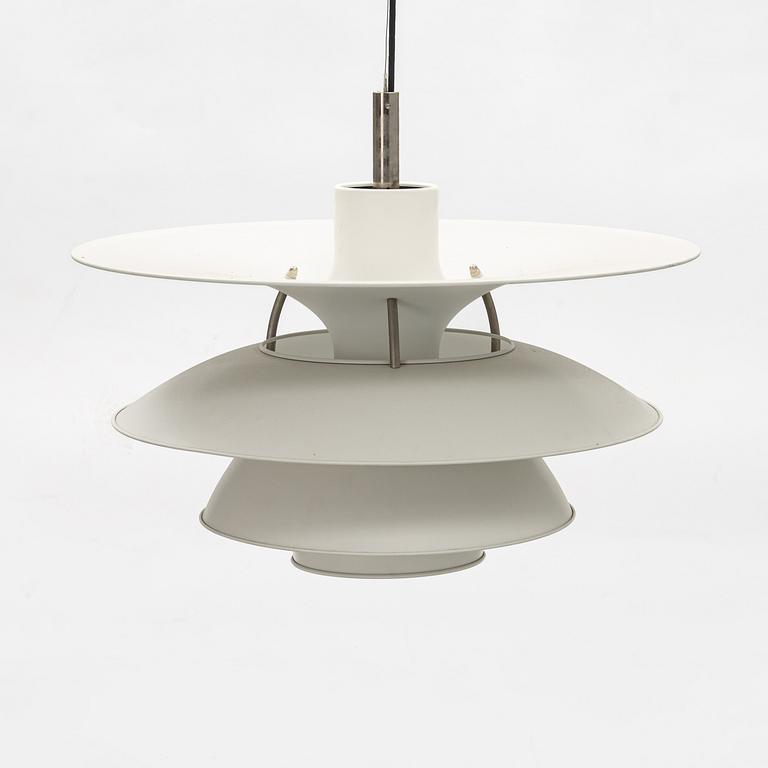 Poul Henningsen, taklampa, "Charlottenborg PH 6 ½-6", Louis Poulsen, Danmark.