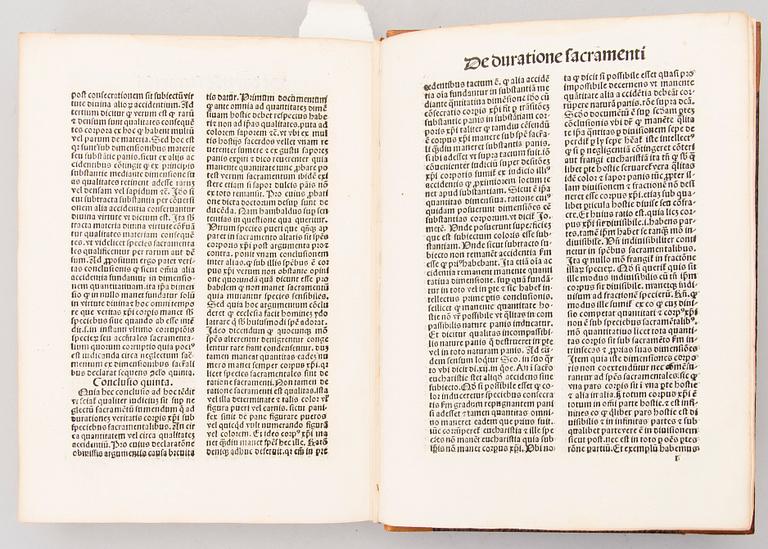 TRACTATUS VARIJ CUM SERMONIBUS, Nürnberg 1490-tal, av Antonius Koberger.