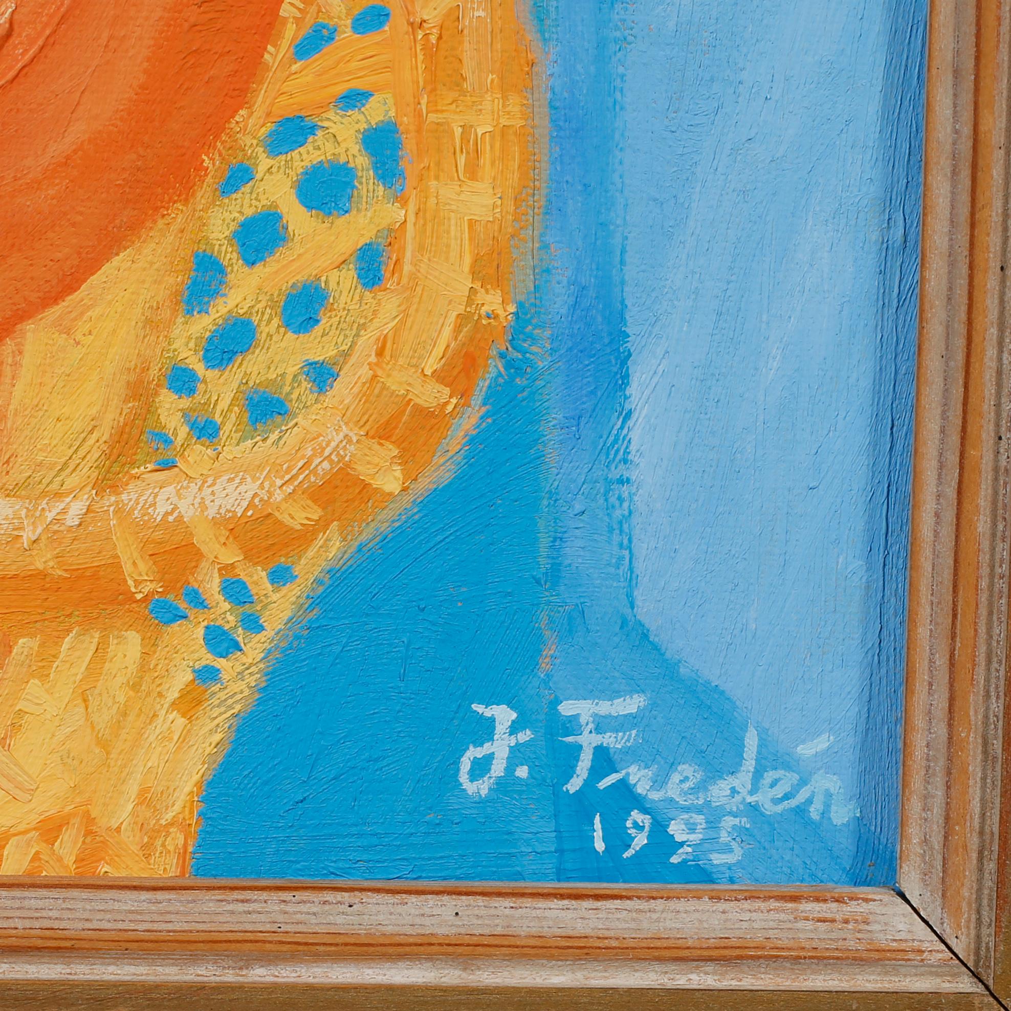 JONAS FREDÉN, olja på duk, signerad och daterad 1995.