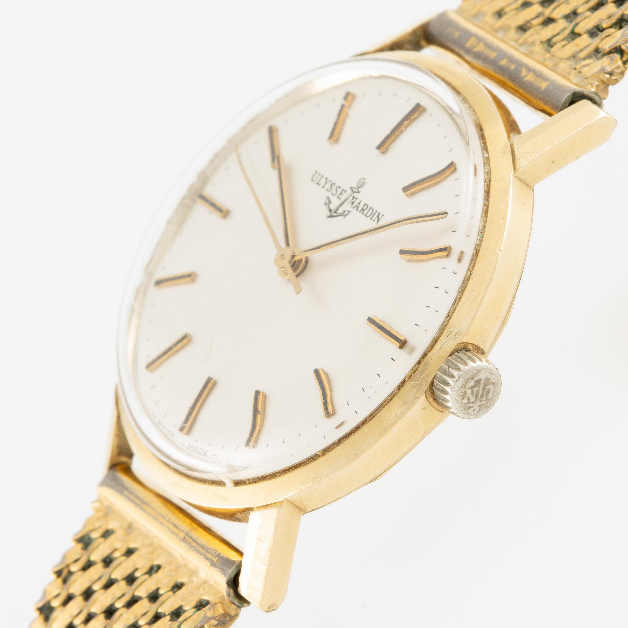 Ulysse Nardin, wristwatch, 34 mm.