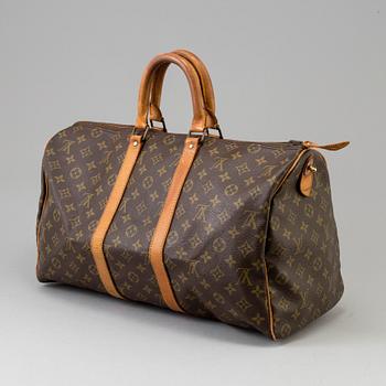 a BAG, "Keepall 45", Louis Vuitton.