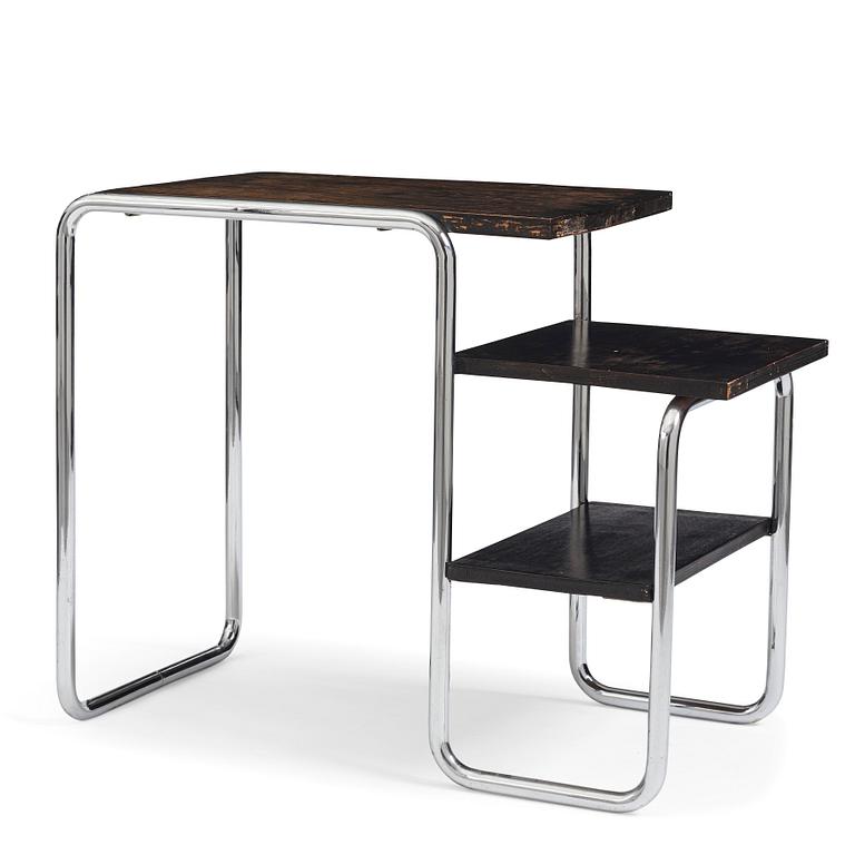 Marcel Breuer, a desk, model "B21", Thonet, 1930s. Provenance Wilhelm Kåge.