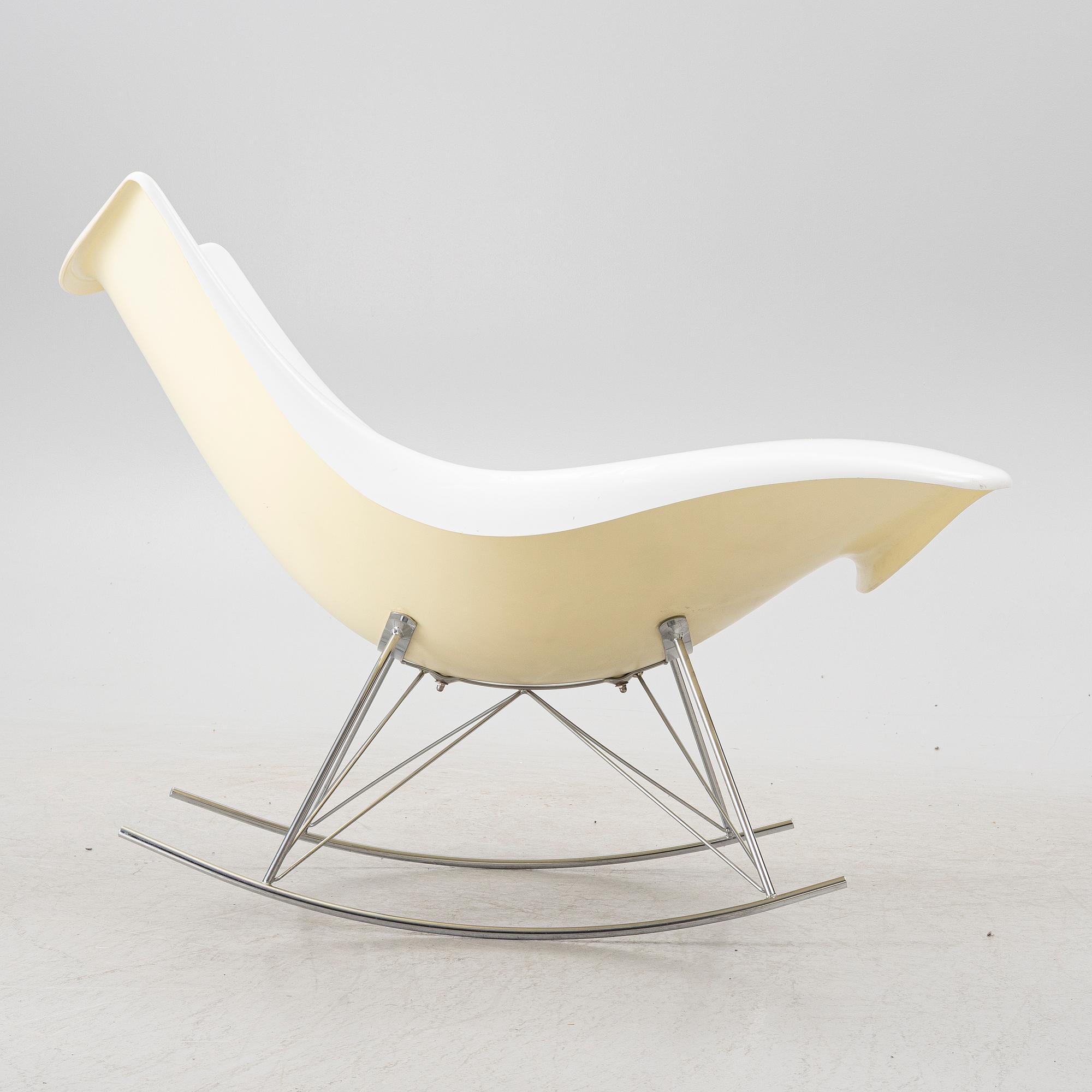 Thomas Pedersen, a 'Stingray' rocking chair, Fredericia, Denmark.