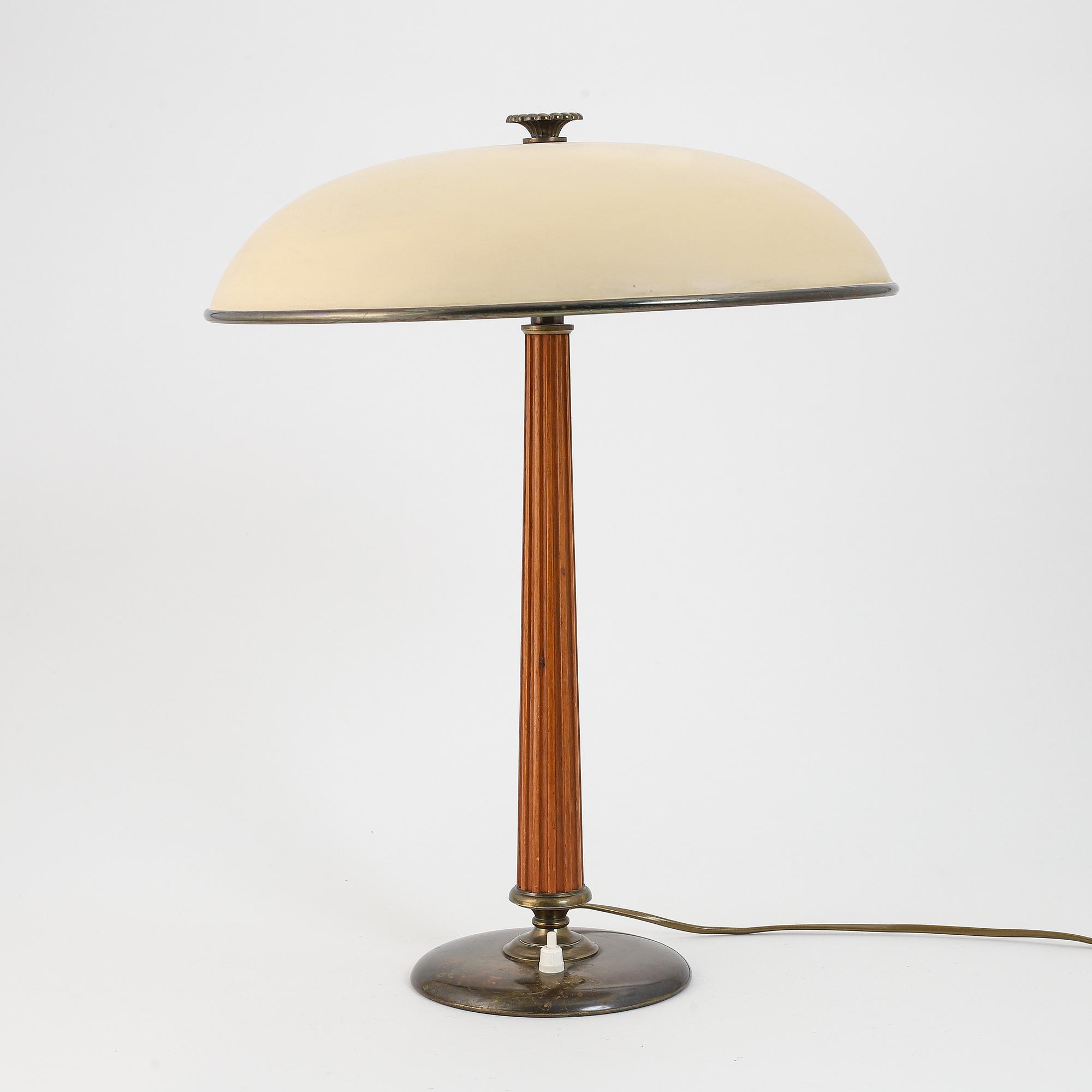 Bordslampa, Swedish Modern, Nordiska Kompaniet, modell "30246", 1940-tal.