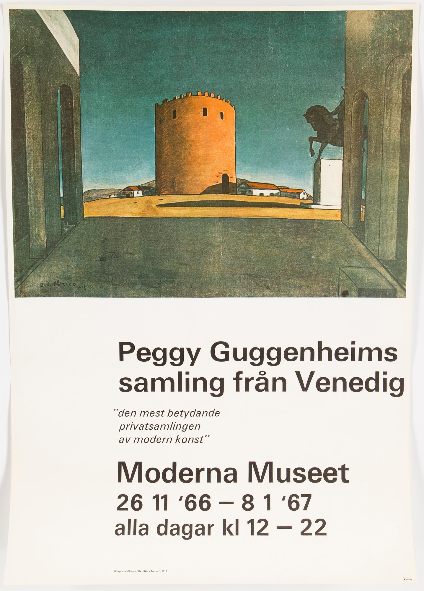 MODERNA MUSEET, utställningsaffischer, 7 stycken, 1960 - tal och framåt.
