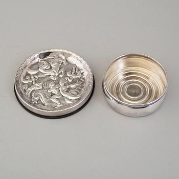 COASTER SAMT FAT, silver.