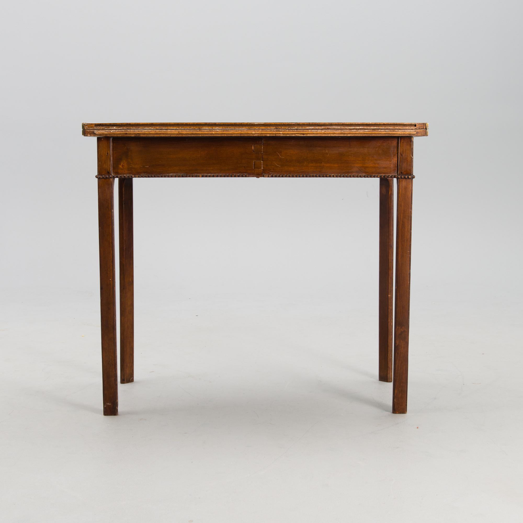 SPELBORD, Sverige, gustavianskt, 1700-talets slut.