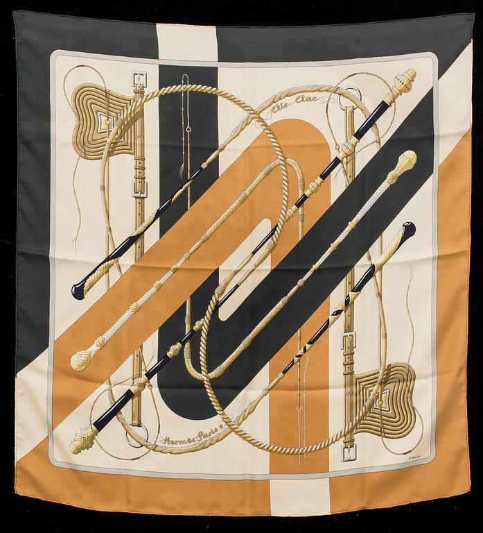 HERMÈS, "Clic Clac", scarf.