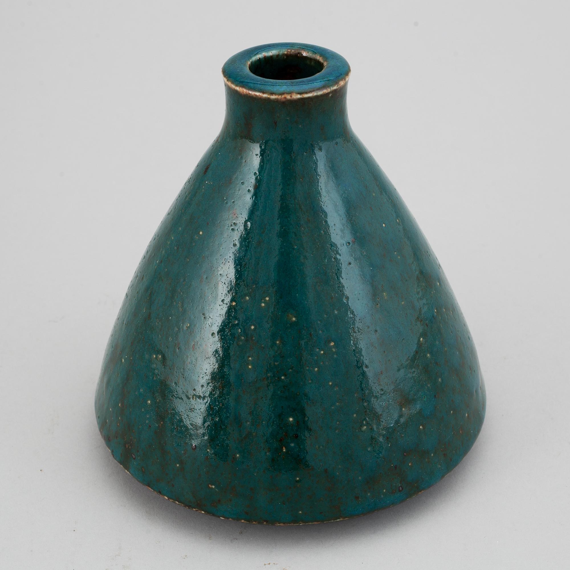 MARIANNE WESTMAN, vas, "Vesuvius", stengods, Rörstrands atelje.