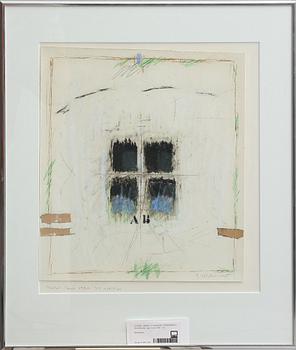 JAMES COIGNARD, blandteknik, sign o dat 1987.