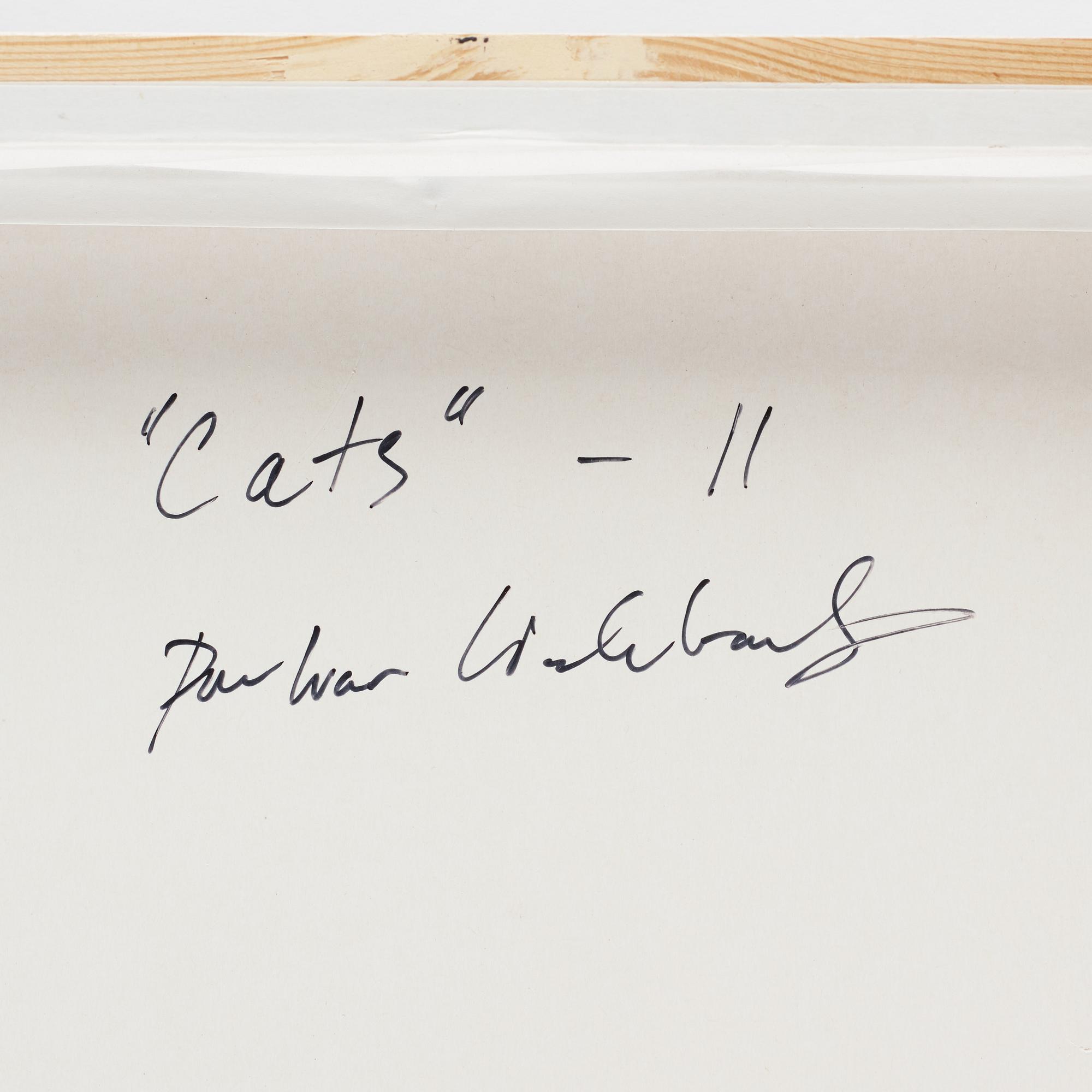 Per-Ivar Lindekrantz, watercolour and pencil, signed.