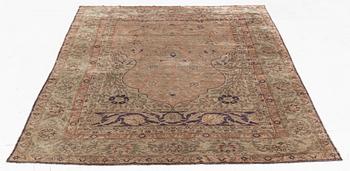 A Turkish rug, c. 185 x 125 cm.