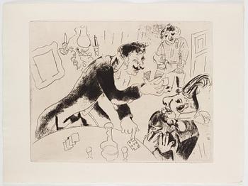 MARC CHAGALL, 71 st etsningar ur upplagan om 285 exemplar på Arches/MBM/J. Perrigot-papper, 1923-1948.