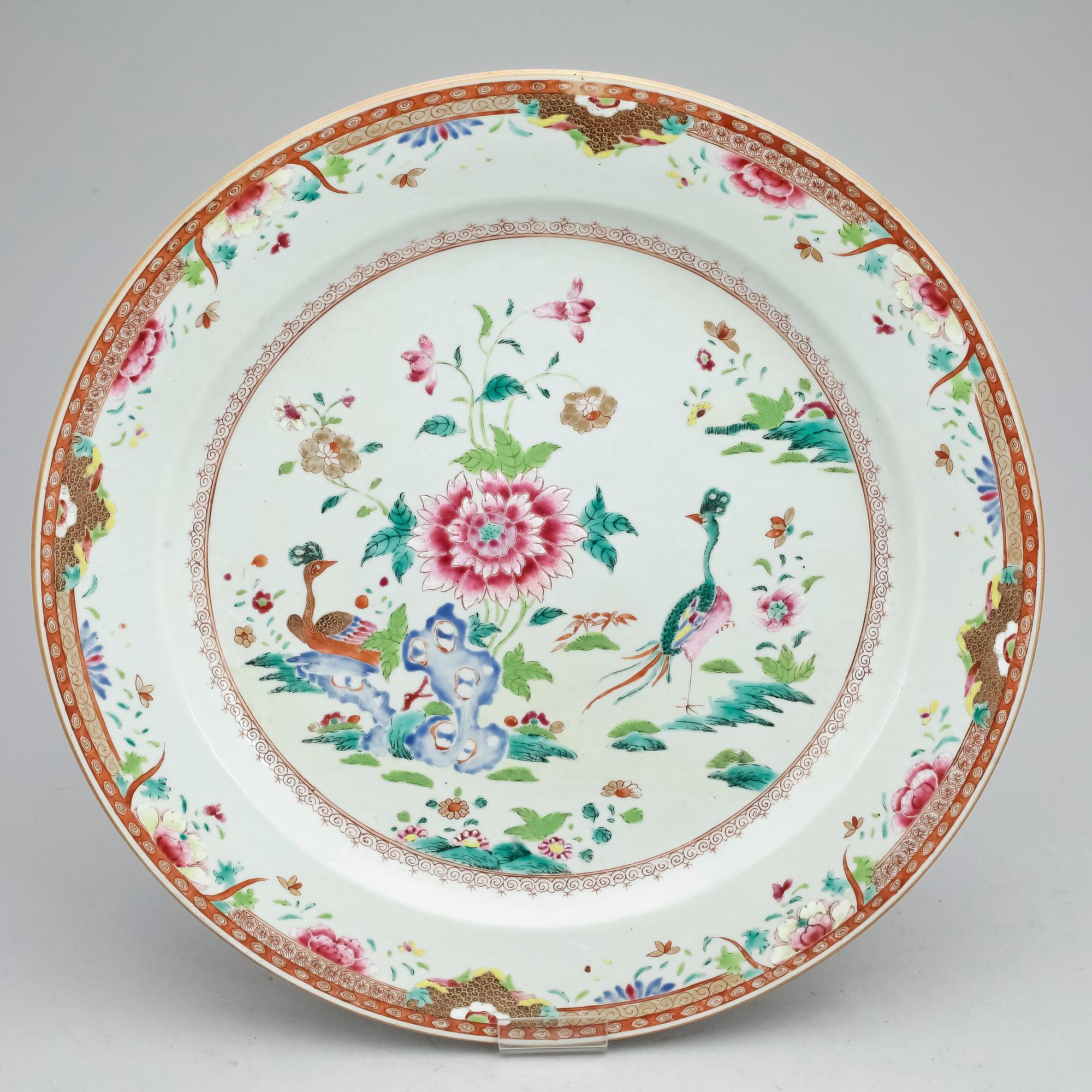 FAT, porslin, Qianlong Kina 1700-tal.