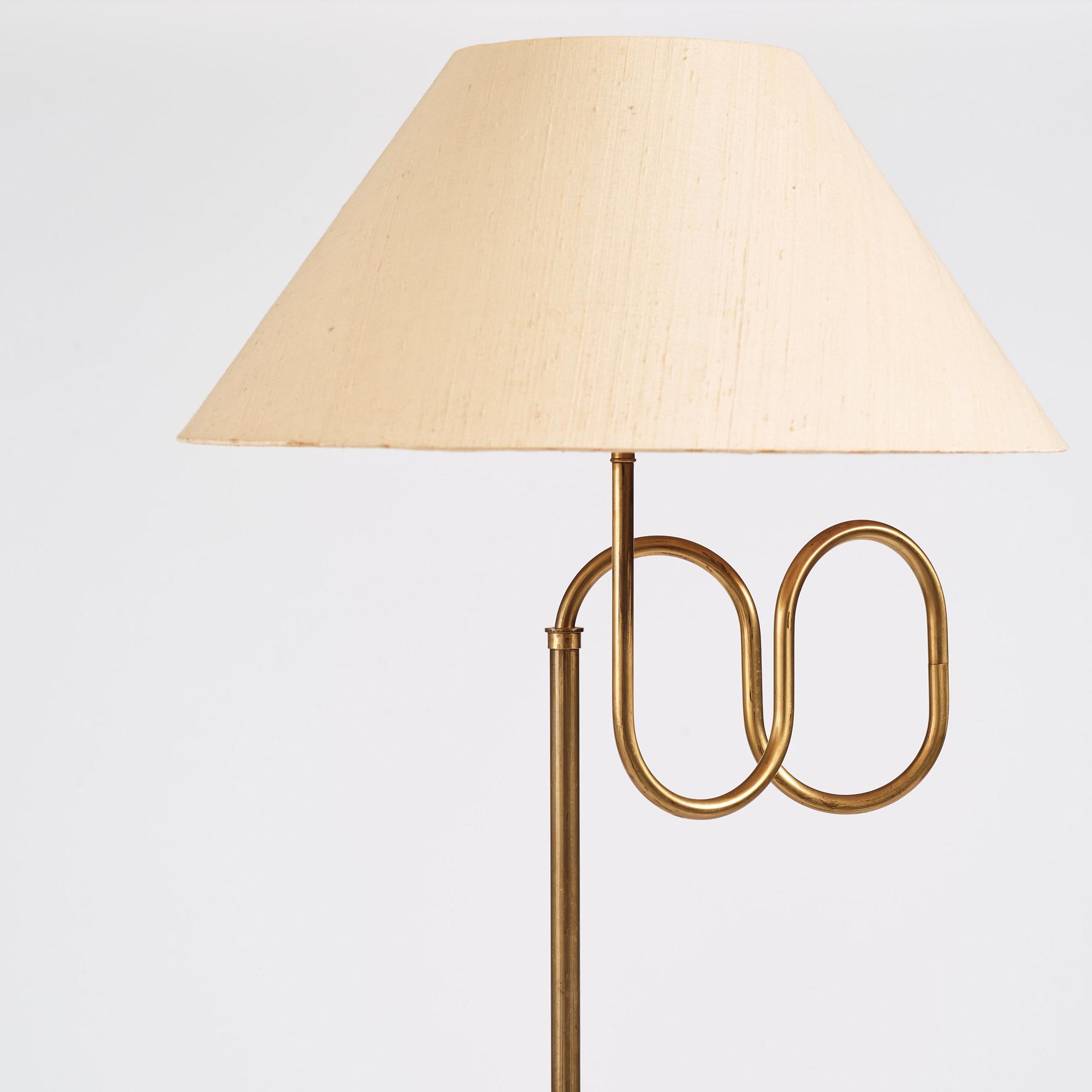 Harald Notini, golvlampa, modell "15335", Arvid Böhlmarks Lampfabrik, 1940-tal.
