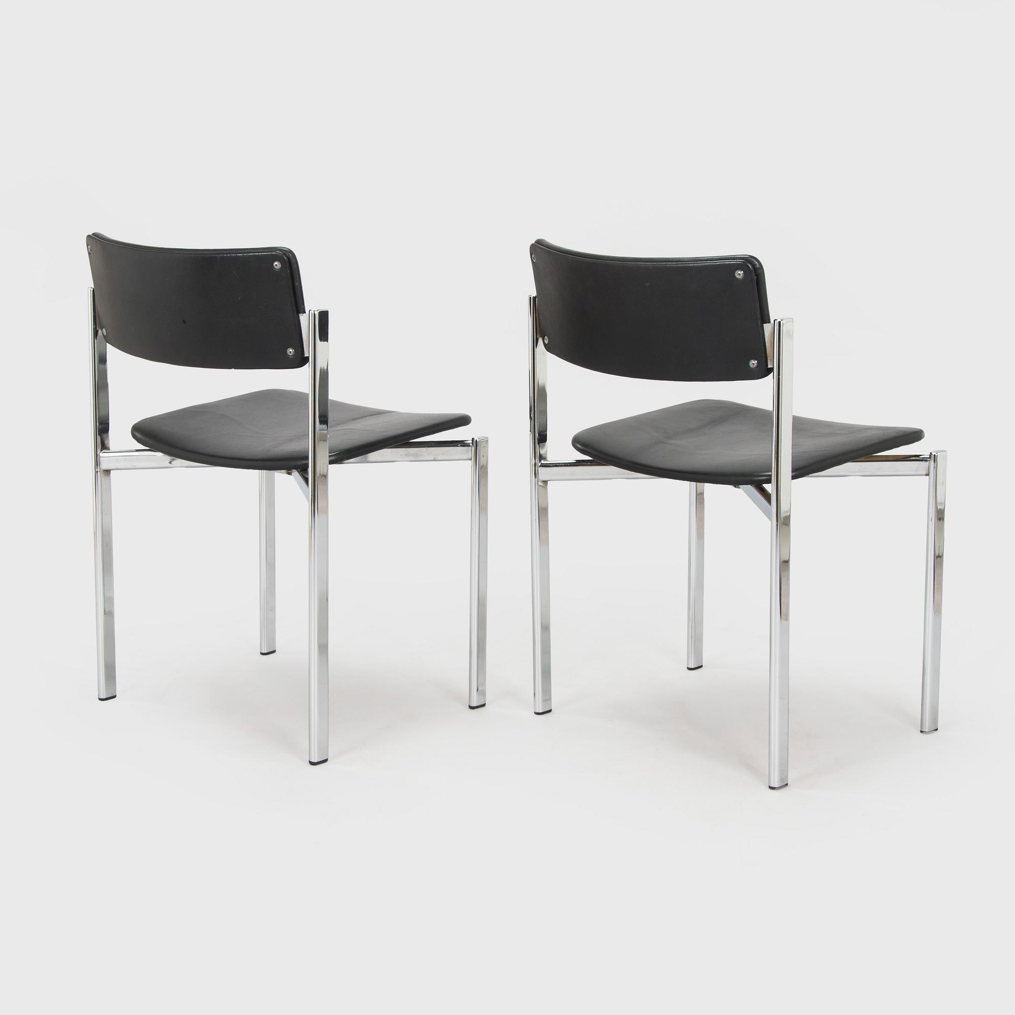 Ilmari Tapiovaara, A set of 6 chairs "Kiki" for Asko, Finland late 20th century.