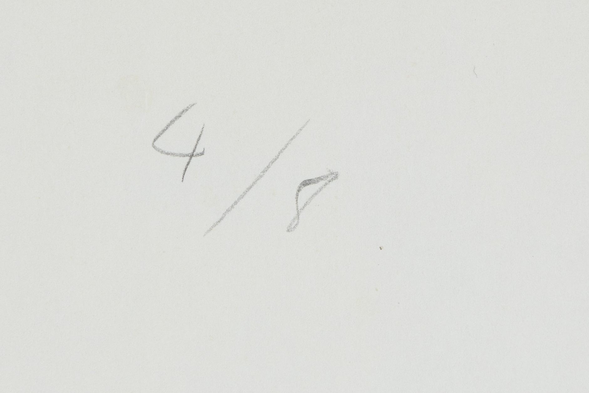 Matti Kujasalo, lithograph in colours, signed, numbered 4/8 and dated -71.