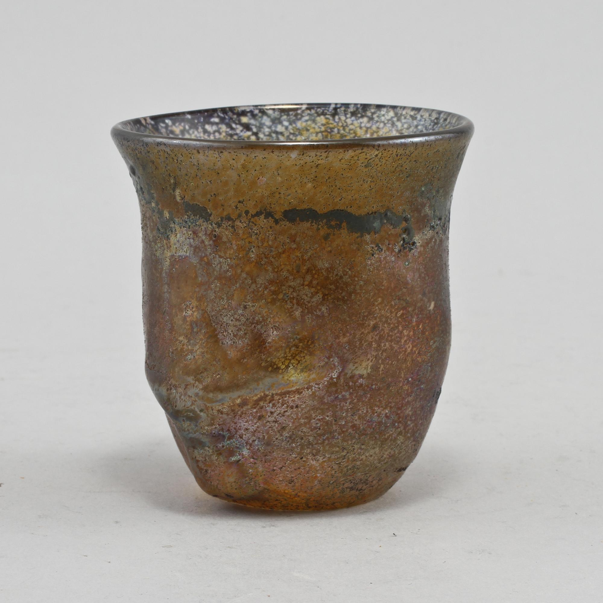 VAS, glas, Bertil Vallien, Boda, Unik, signerad, sent 1900-tal.