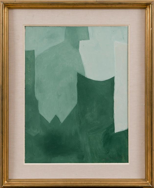 SERGE POLIAKOFF, GRÖN KOMPOSITION.