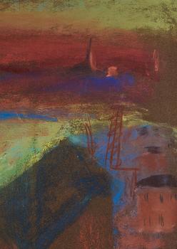 Isaac Grünewald, View over Katarinavägen.