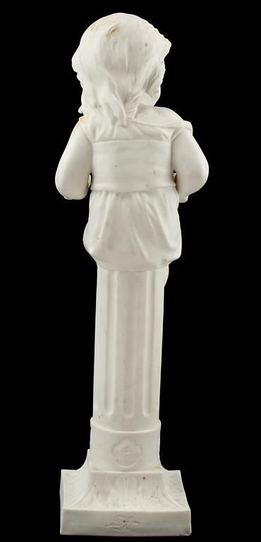 FIGURIN, parian, Gustafsberg, 1896.