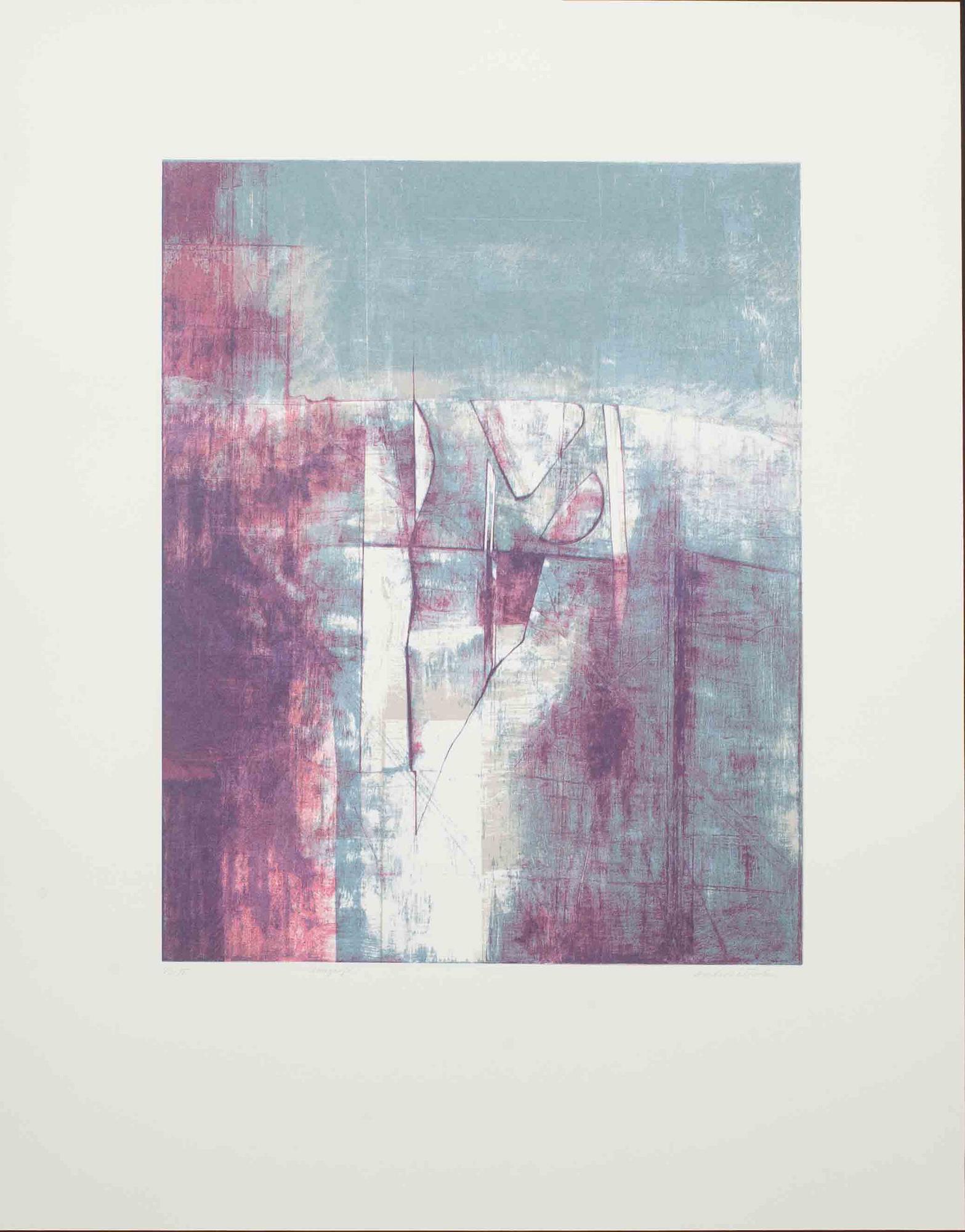 ANDERS ÖSTERLIN, färgserigrafi, signerad och numrerad 72/95.