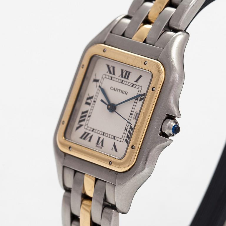 Cartier, Panthère, "Jumbo", armbandsur, 29,5 x 29,5 (40) mm.