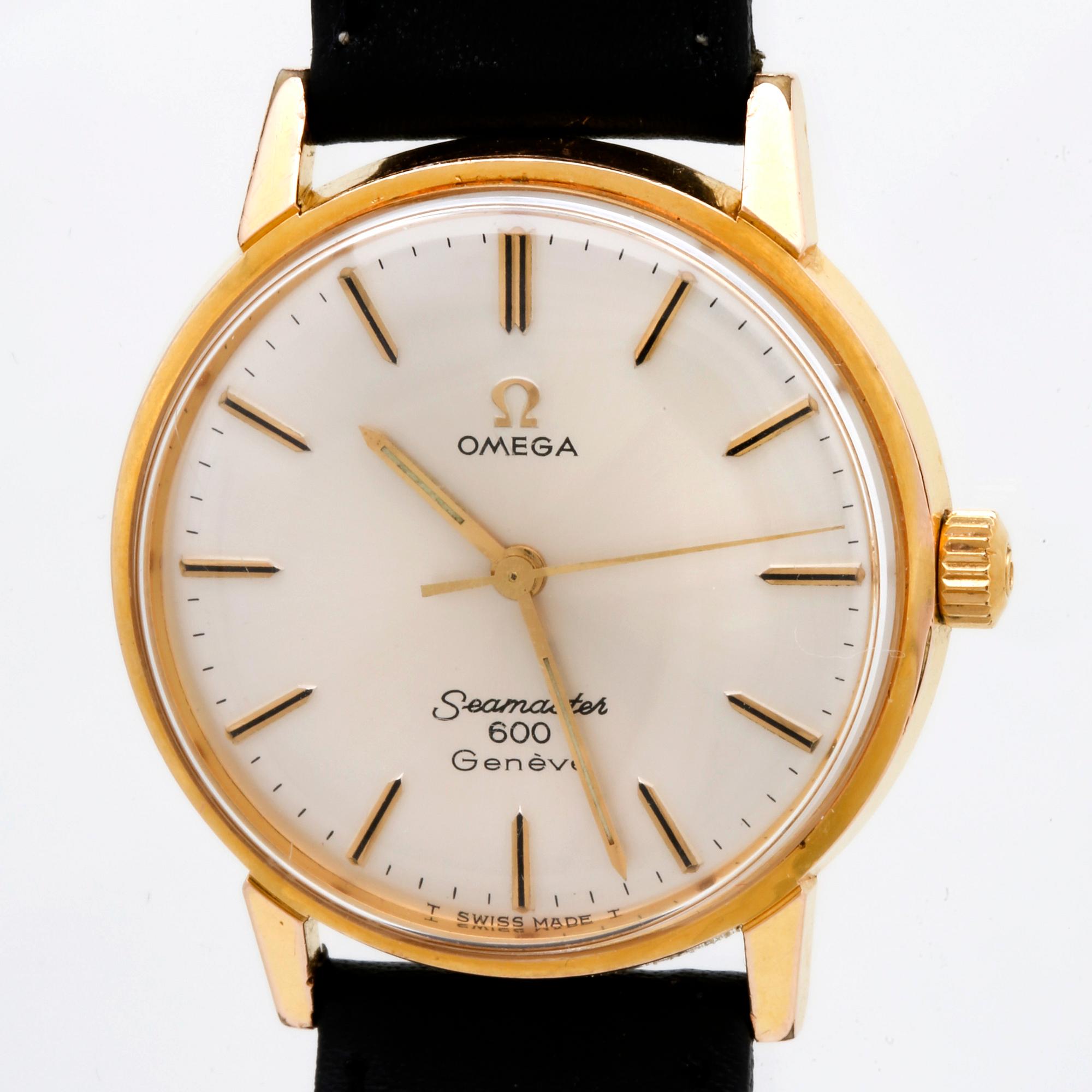 Omega Seamaster 600 Geneve wristwatch 34 mm. Bukowskis