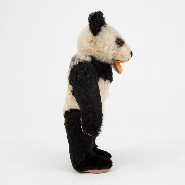 A Steiff pandabear Germany c. 1950.