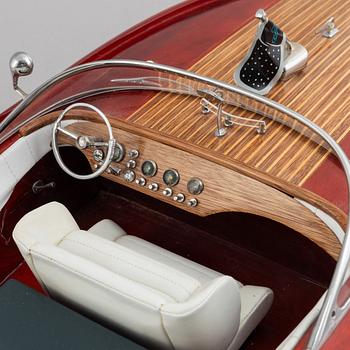 Model boat, Riva, second half of the 20th century.
