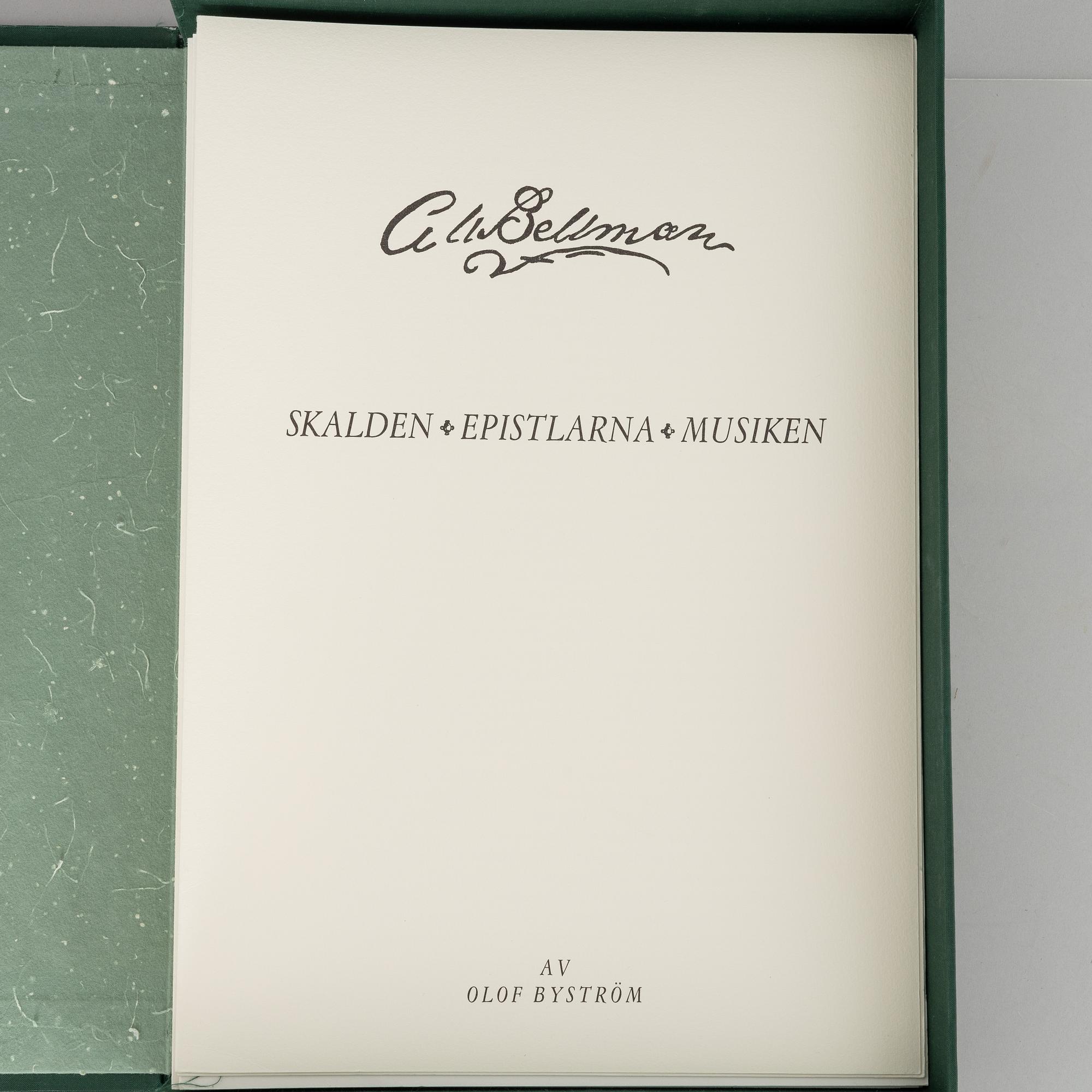 Peter Dahl, 'Carl Michael Bellman: Fredmans Epistlar'.