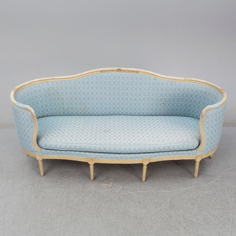 SOFFA, gustaviansk, Lindome omkring år 1800.