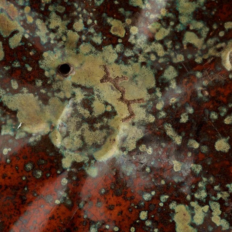 HANS HEDBERG, skulptur, pumpa av fajans, Biot, Frankrike.