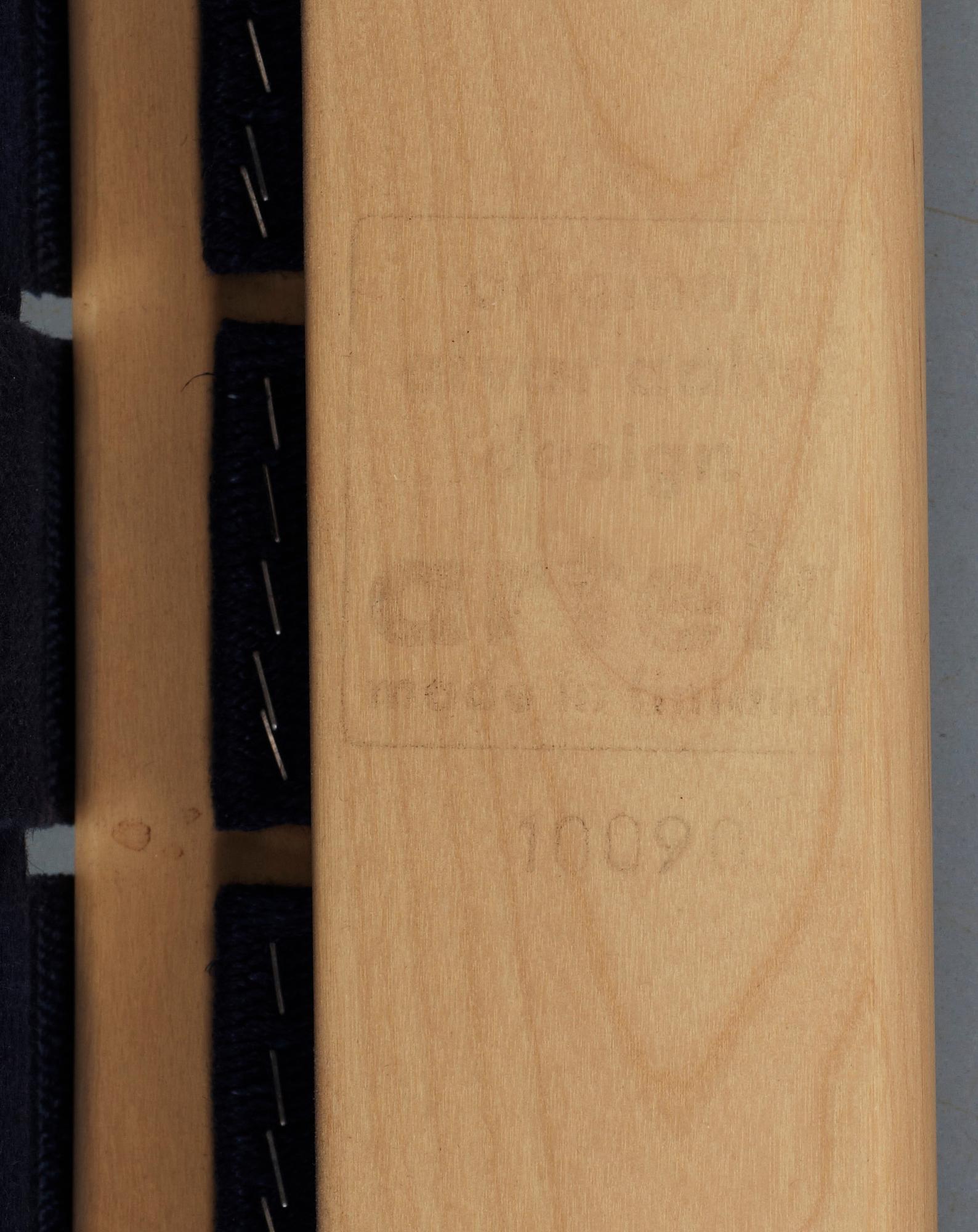 KARMSTOLAR, 4 st, modell 45, Alvar Aalto, Artek, Finland, 1900-talets andra hälft.