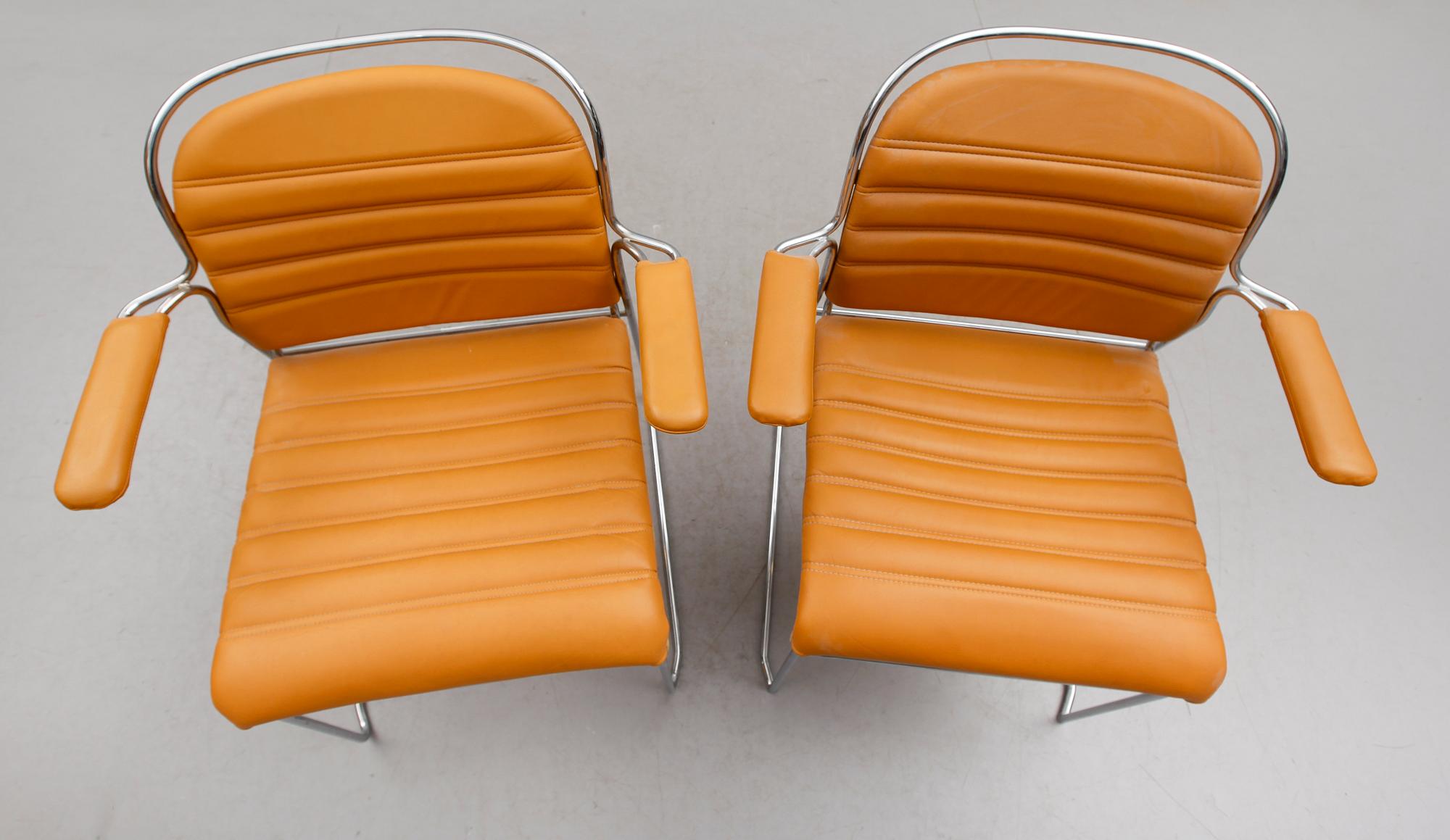 KARMSTOLAR, 1 par, Kenneth Bergenblad, DUX, 1900-talets andra hälft.