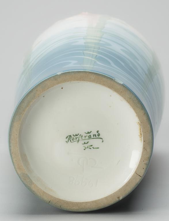 KARL & WALDEMAR LINDSTRÖM, vas, Rörstrand, omkring 1900, jugend.