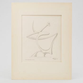 LARS ENGLUND, Pencil, signed and dated -51.