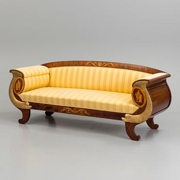 A Empire sofa.