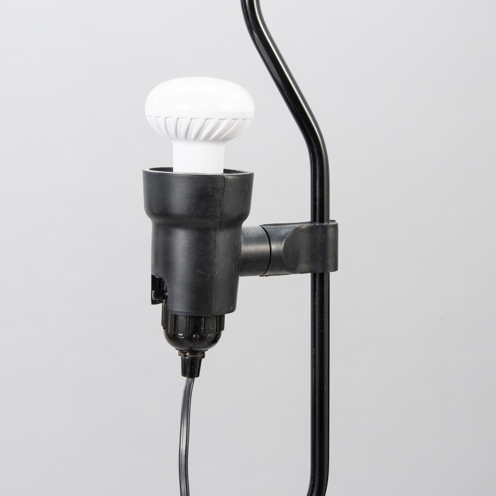 ACHILLE CASTIGLIONI & PIO MANZU, GOLVLAMPA, "Parentesi", Flos Italien, formgiven 1971.
