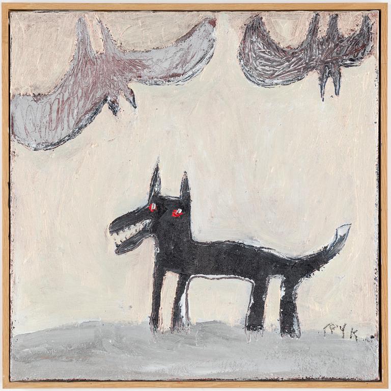 CAMILLA PYK, oil on canvas, signed.