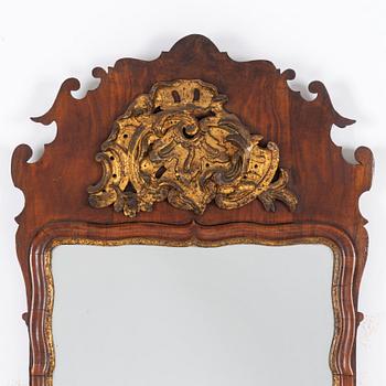 Spegel, rokoko, Danmark, 1700-tal.