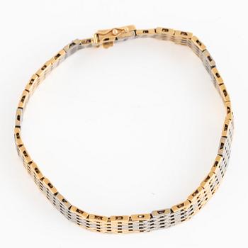 Bröderna Hedens, armlänk, 18k guld, Stockholm 1970.