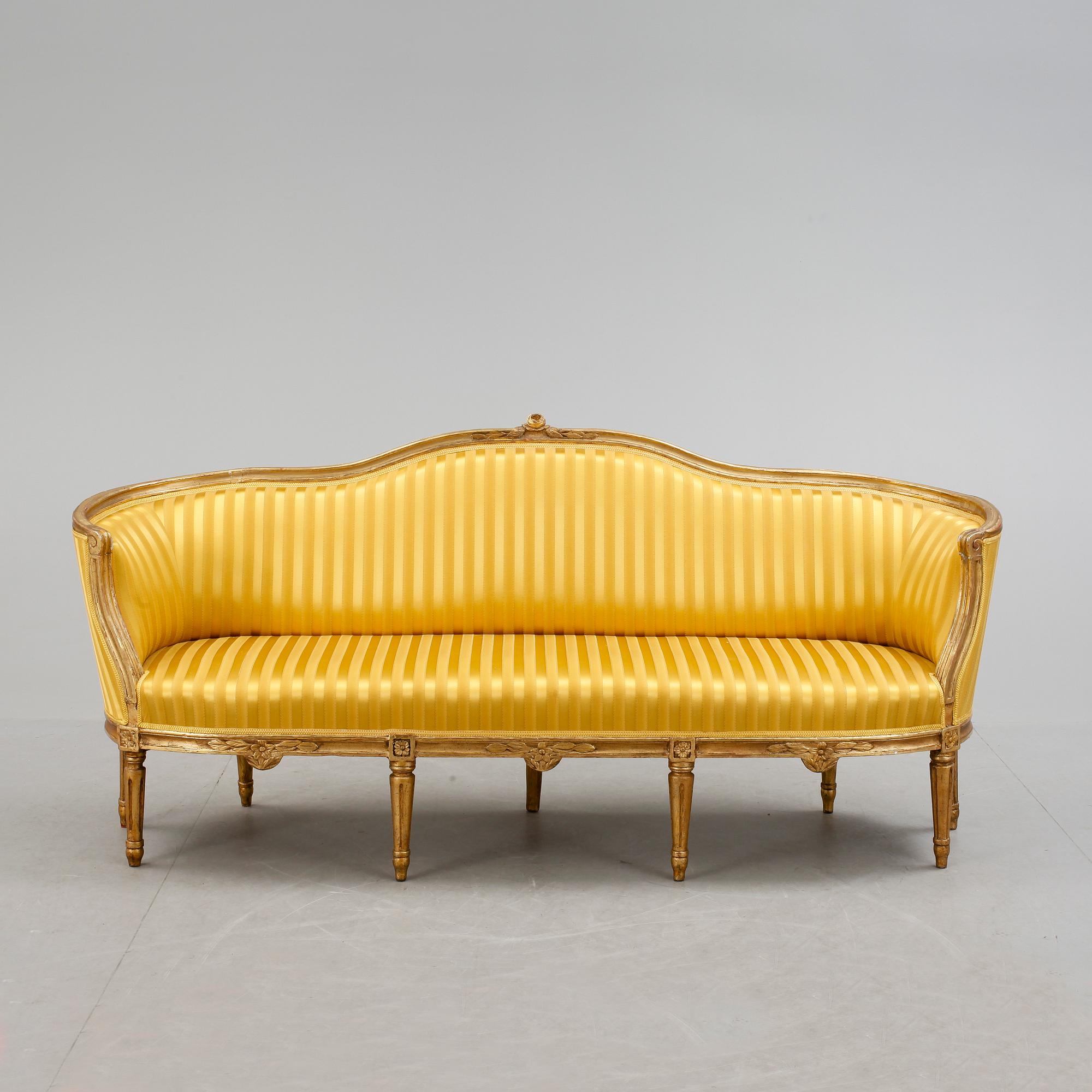 BADKARSSOFFA, Gustaviansk, 1700-talets senare del.