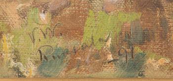 Victor Westerholm, Autumn landscape from Runsala.