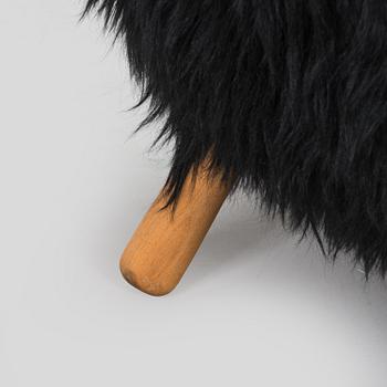 Fåtölj, Scandinavian Modern, "Clam chair"/"Muslinge", 1940/50-tal.